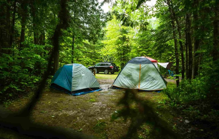 First camping trip setup