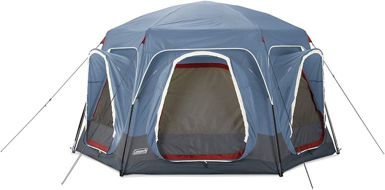 Unique camping tent coleman connectable