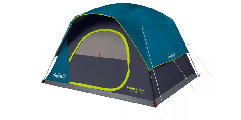large family tent review coleman dark rest