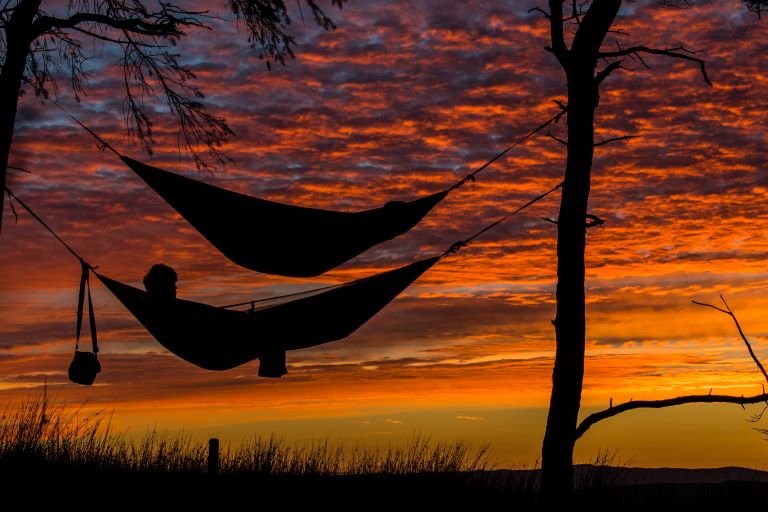 sleeping options for camping hammocks
