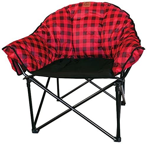 Plaid Kuma Lazy Bear Chair