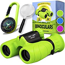 Childs compass and binocular set