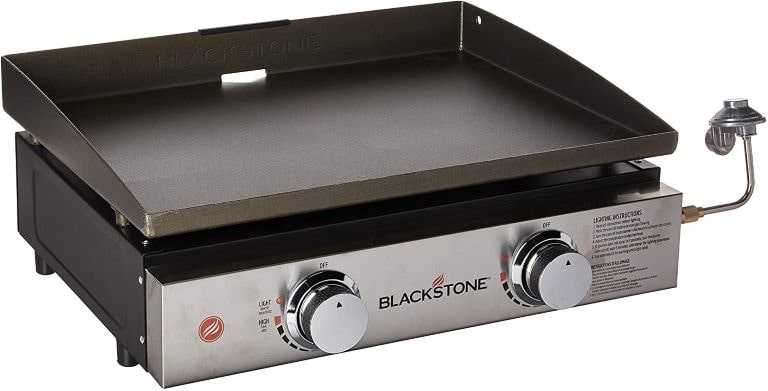 Blackstone table top camping griddle.