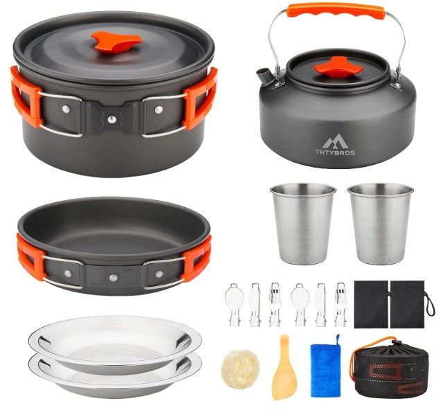 17 Piece Camp Cookware