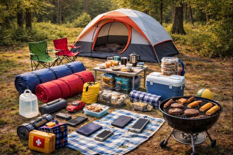 Family camping essentials