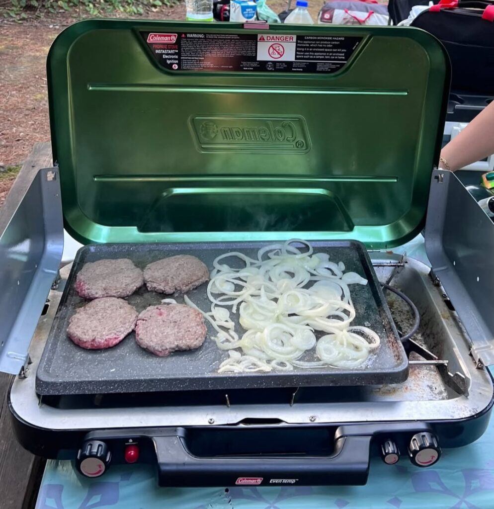 Coleman 2 burner propane stove