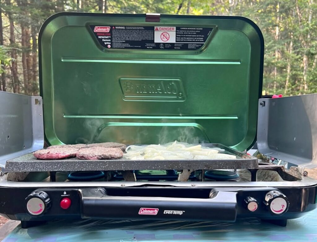 Coleman two burner camp stove