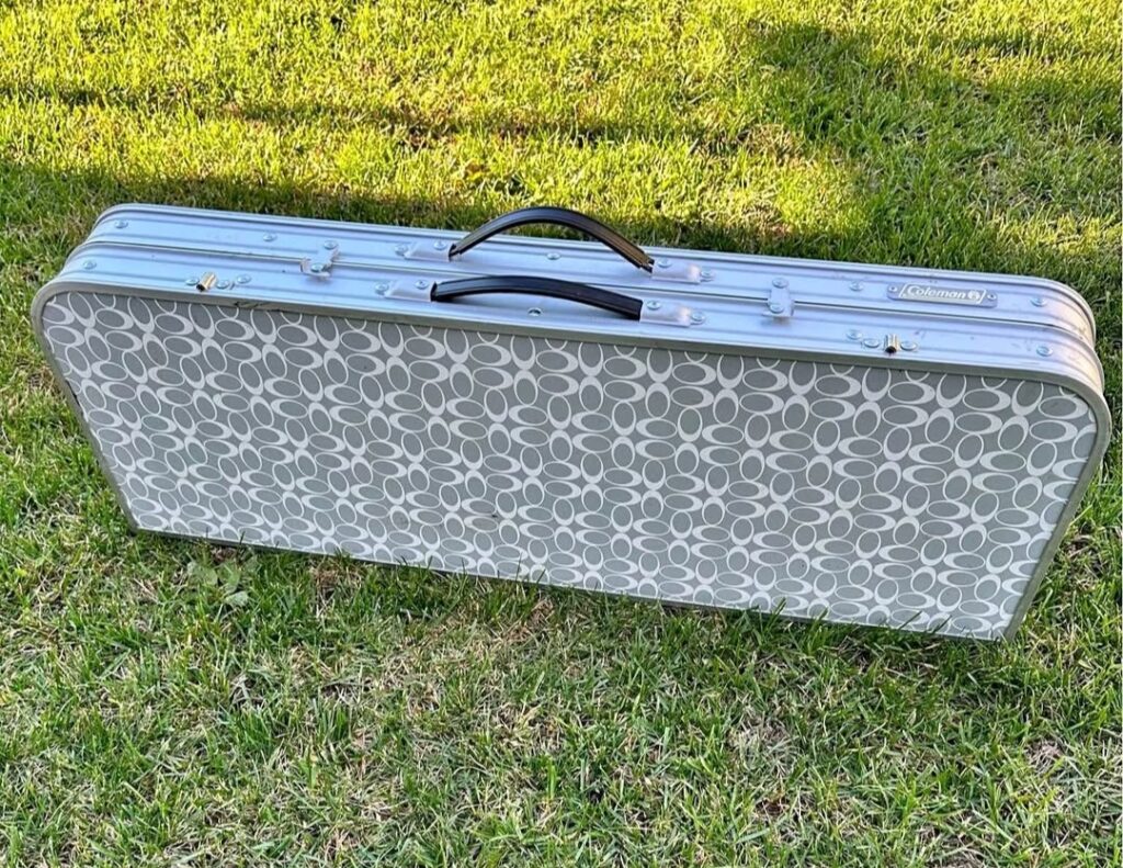 Coleman camping folding table